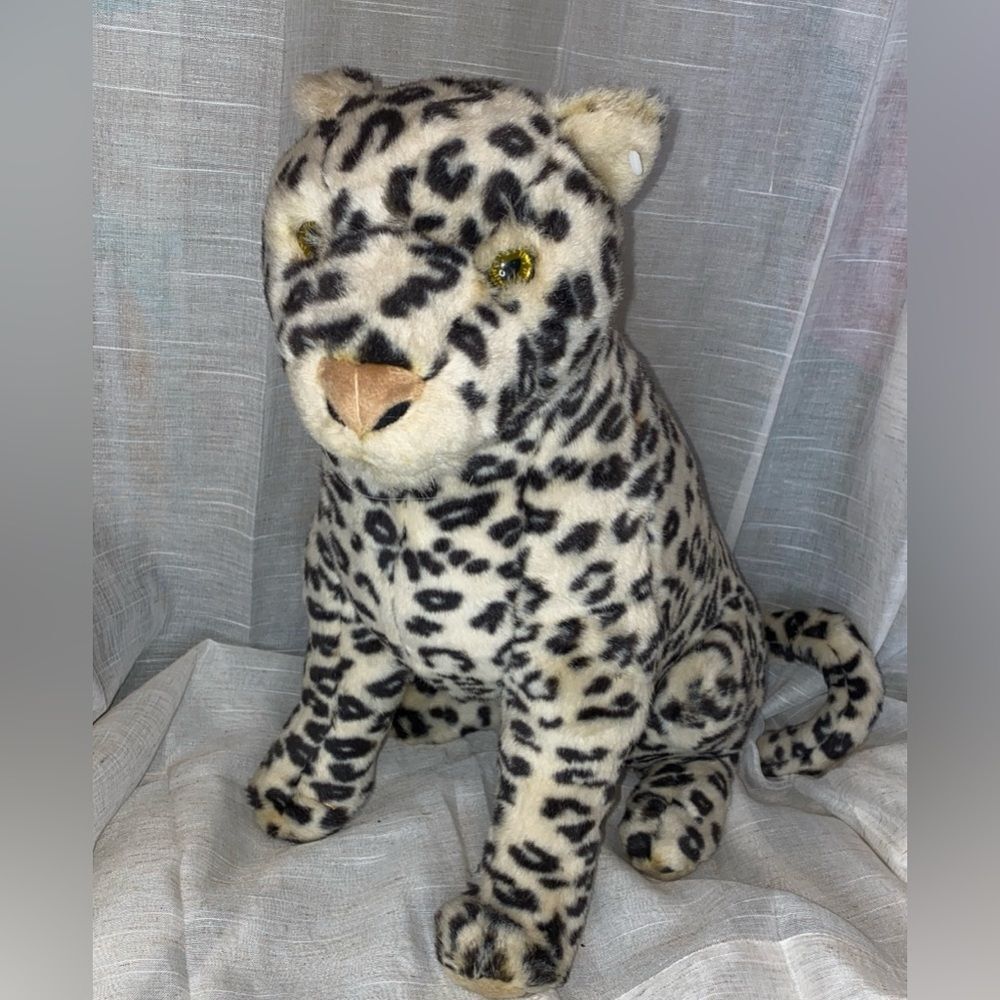 E&J Classics Leopard Plush Stuffed Animal Toy